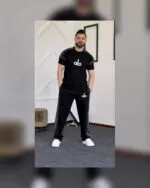 ترنج محجر ALO بنطلون رجالي بخامة ميلتون مبرد
