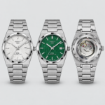 ⁦ساعة TISSOT PRX رجالي ستانلس ستيل بظهر شفاف ونافذة تاريخ⁩ - الصورة ⁦3⁩